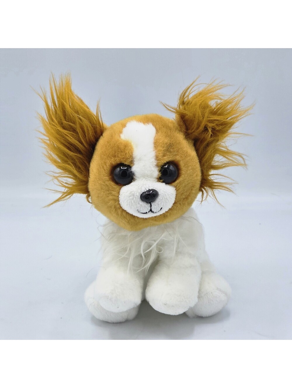 Ty "Barks" Plush Dog – Velvety Collection 5" Dog Toy Plush